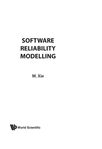 Imagen de archivo de Software Reliability Modelling (Quality, Reliability and Engineering Statistics) a la venta por Amnesty Bookshop, Bristol