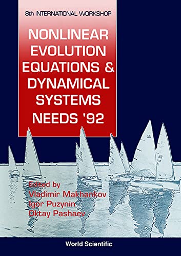Stock image for Nonlinear Evolution Equations & Dynamical Systems. Needs '92. Dubna, Russia, 6-17 July '92. 8th International Workshop for sale by Zubal-Books, Since 1961