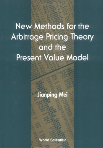 Beispielbild fr New Methods For The Arbitrage Pricing Theory And The Present Value Model zum Verkauf von medimops