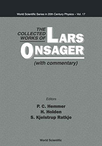 9789810225636: The Collected Works of Lars Onsager: (With Commentary): 17