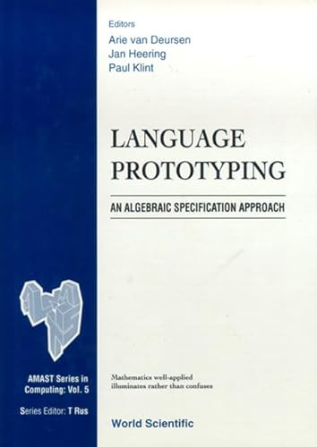 Stock image for Language Prototyping: An Algebraic Specification Approach (Amast Computing) for sale by HPB-Red
