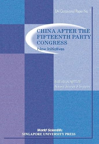 Stock image for China After the Fifteenth Party Congress for sale by Books Puddle