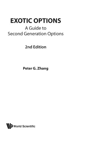 9789810234829: Exotic Options: A Guide To Second Generation Options (2Nd Edition)