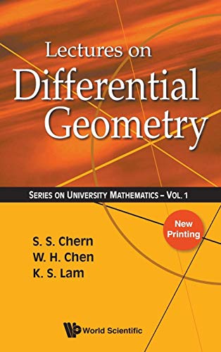 Imagen de archivo de Lectures on Differential Geometry (Series on University Mathematics, Vol. 1) a la venta por Revaluation Books