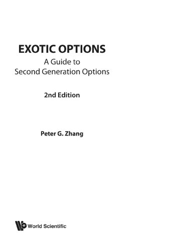 9789810235215: Exotic Options: A Guide To Second Generation Options (2Nd Edition)