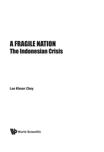 9789810240035: Fragile Nation, A: The Indonesian Crisis