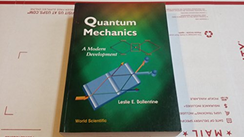 Stock image for Quantum Mechanics: A Modern Development for sale by Madrona Books