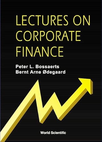 Imagen de archivo de Lectures on Corporate Finance a la venta por Anybook.com