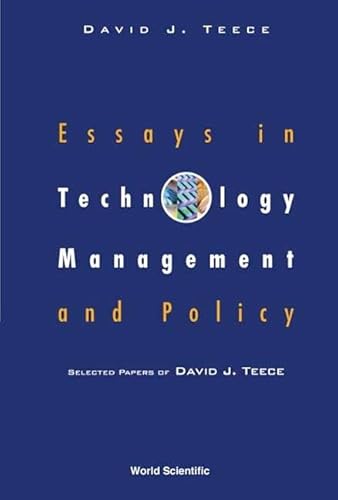 Stock image for Essays in Technology Management and Policy for sale by Moe's Books