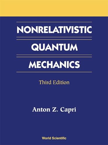 9789810246341: Nonrelativistic Quantum Mechanics, Third Edition
