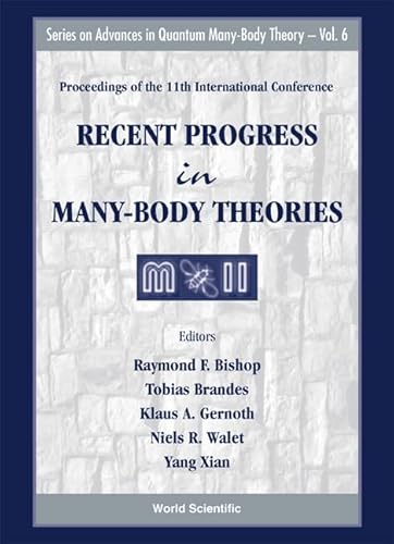 Stock image for Recent Progress in Many-Body Theories for sale by suffolkbooks