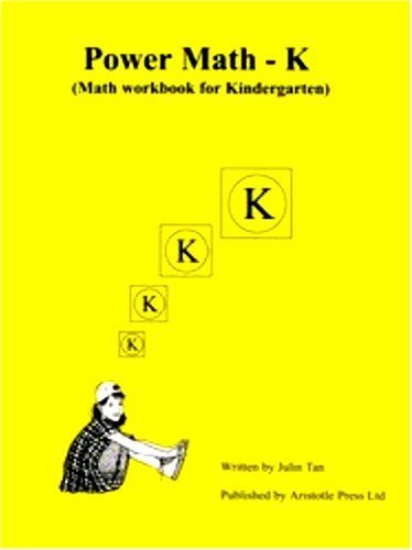 Power Math   K Math Workbook for Kindergarten: