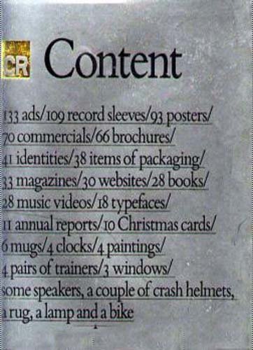 Stock image for CR Content: Two Years of Creative Review*s Showcase Section (CR Content: Two Years of Creative Review*s Showcase Section) for sale by Mispah books