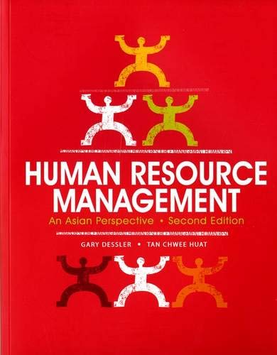 Imagen de archivo de Human Resource Management: An Asian Perspective 2nd Edition a la venta por dsmbooks