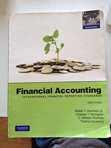 Imagen de archivo de Financial Accounting : Global Edition a la venta por Thryft