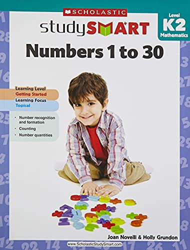Numbers 1 To 30 K2 (Scholastic Studysmart) (9789810713768) by Joan Novelli