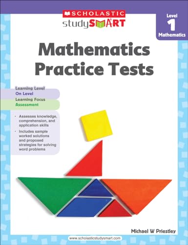 9789810732325: Mathematics Practice Tests, Level 1 (Scholastic Study Smart)