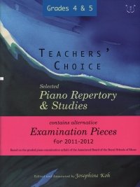 Stock image for Teachers' Choice: Selected Piano Repertory & Studies 2011-2012 (Grades 4 & 5) for sale by medimops