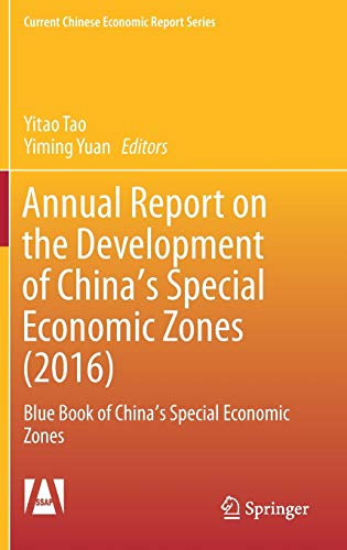 Imagen de archivo de Annual Report on the Development of China's Special Economic Zones (2016) : Blue Book of China's Special Economic Zones a la venta por Buchpark