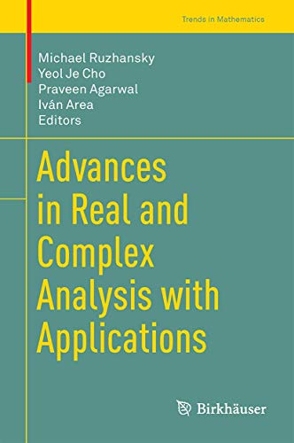 Imagen de archivo de Advances in Real and Complex Analysis with Applications. a la venta por Gast & Hoyer GmbH