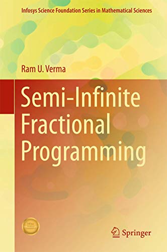 Image d'archives pour Semi-Infinite Fractional Programming. mis en vente par Universittsbuchhandlung Herta Hold GmbH