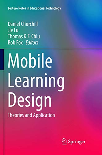 9789811090653: Mobile Learning Design: Theories and Application