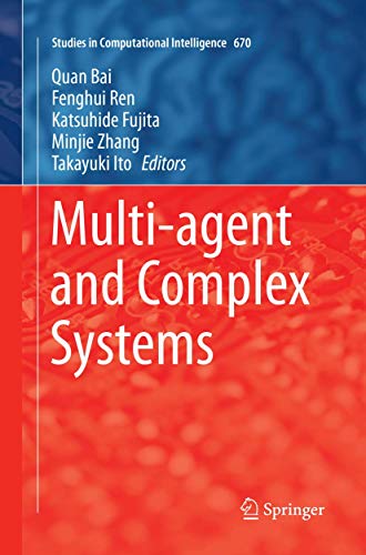 9789811096525: Multi-agent and Complex Systems: 670 (Studies in Computational Intelligence)