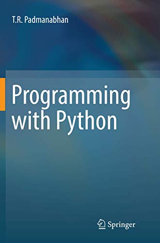 9789811098321: Programming with Python