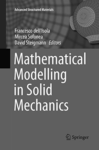 9789811099618: Mathematical Modelling in Solid Mechanics (Advanced Structured Materials, 69)