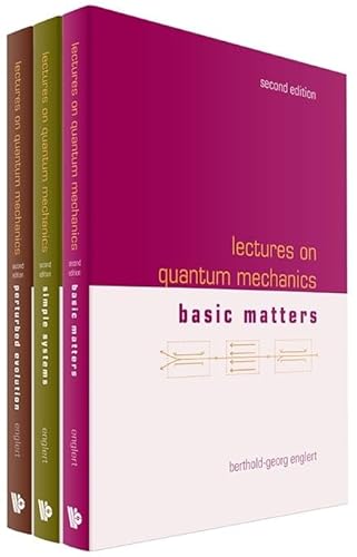 9789811289514: Lectures On Quantum Mechanics (In 3 Companion Volumes)
