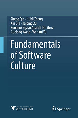 9789811307003: Fundamentals of Software Culture