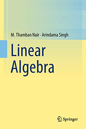 Stock image for Linear Algebra. for sale by Gast & Hoyer GmbH