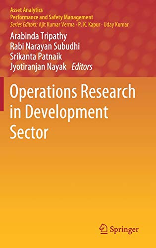 9789811319532: Operations Research in Development Sector
