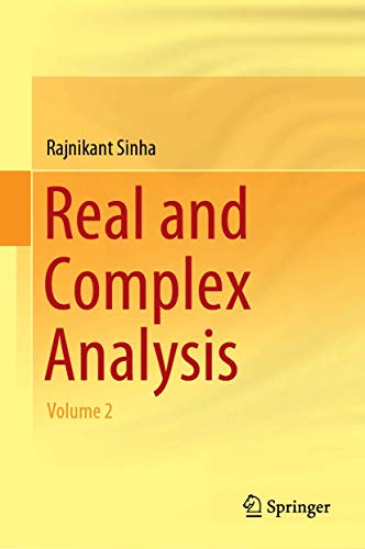 Beispielbild fr Real and Complex Analysis. Volume 2. zum Verkauf von Antiquariat im Hufelandhaus GmbH  vormals Lange & Springer