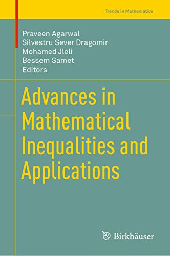 Stock image for Advances in Mathematical Inequalities and Applications. for sale by Gast & Hoyer GmbH