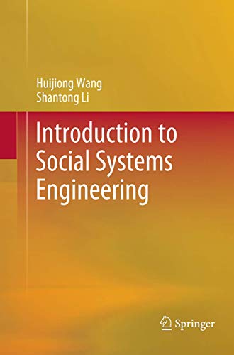 9789811339080: Introduction to Social Systems Engineering