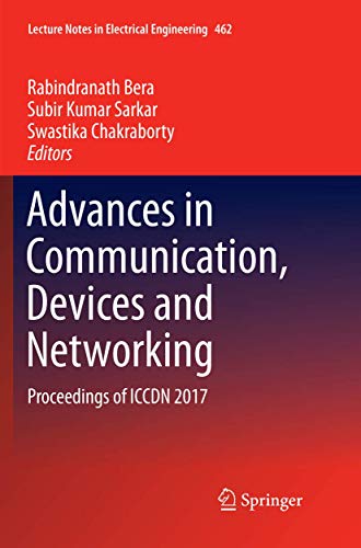 Immagine dell'editore per Advances in Communication, Devices and Networking : Proceedings of ICCDN 2017 venduto da Buchpark