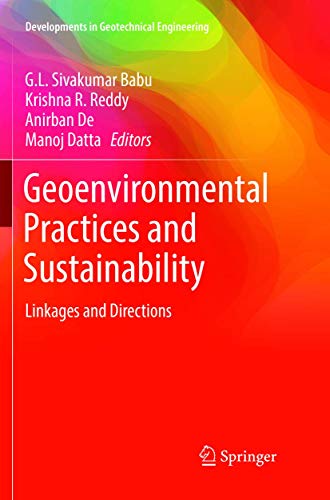 9789811350429: Geoenvironmental Practices and Sustainability: Linkages and Directions