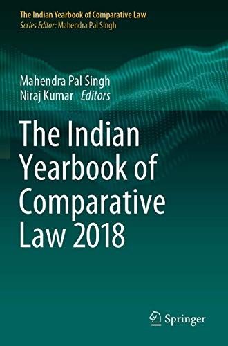 Beispielbild fr The Indian Yearbook of Comparative Law 2018 zum Verkauf von ThriftBooks-Atlanta