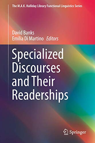 Imagen de archivo de Specialized Discourses and Their Readerships. a la venta por Gast & Hoyer GmbH