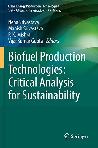 Stock image for Biofuel Production Technologies: Critical Analysis for Sustainability for sale by Basi6 International
