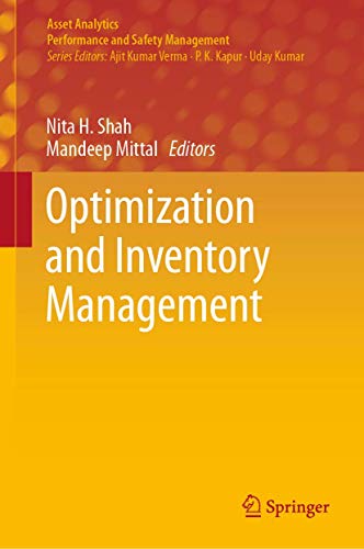 Beispielbild fr Optimization and Inventory Management (Asset Analytics) [Hardcover] Shah, Nita H. and Mittal, Mandeep zum Verkauf von SpringBooks