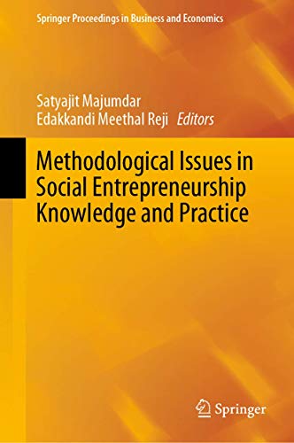 Stock image for Methodological Issues in Social Entrepreneurship Knowledge and Practice. for sale by Antiquariat im Hufelandhaus GmbH  vormals Lange & Springer
