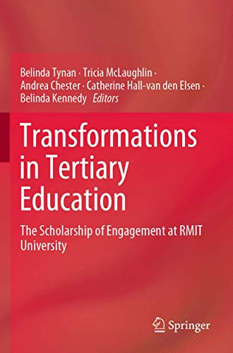 9789811399596: Transformations in Tertiary Education: The Scholarship of Engagement at RMIT University
