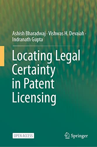 Stock image for Locating Legal Certainty in Patent Licensing for sale by PBShop.store US