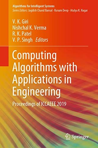 Stock image for Computing Algorithms with Applications in Engineering. Proceedings of ICCAEEE 2019. for sale by Gast & Hoyer GmbH