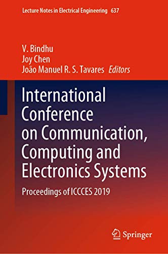 9789811526114: International Conference on Communication, Computing and Electronics Systems: Proceedings of ICCCES 2019