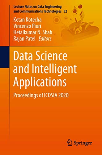 Imagen de archivo de Data Science and Intelligent Applications: Proceedings of Icdsia 2020 a la venta por ThriftBooks-Dallas