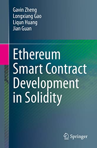 9789811562174: Ethereum Smart Contract Development in Solidity