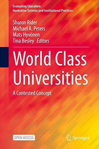 Imagen de archivo de World Class Universities: A Contested Concept a la venta por ThriftBooks-Atlanta